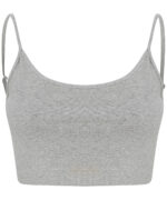 Women's sustainable fashion cropped cami top with adjustable straps - Image 3
