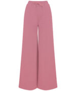 Women's sustainable fashion wide leg joggers - Image 2