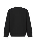 Kids sustainable fashion curved hem sweatshirt