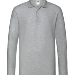 Premium long sleeve polo