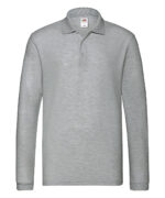 Premium long sleeve polo