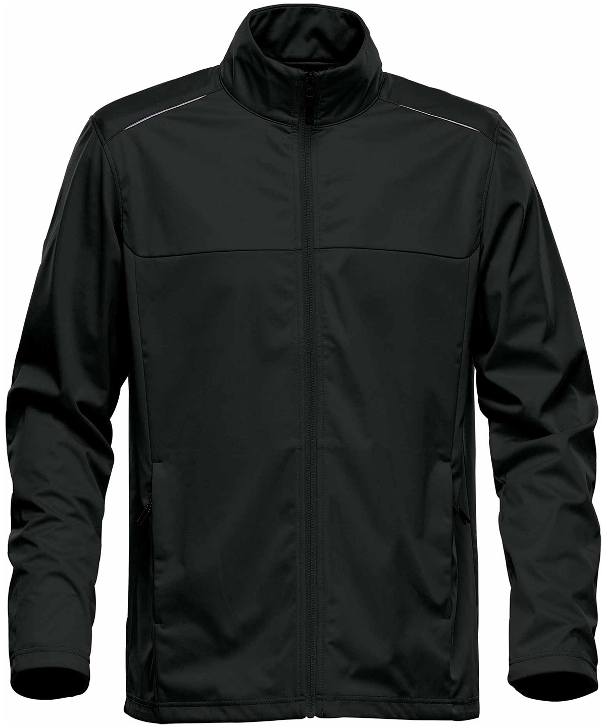 ST075_Black_FT Greenwich lightweight softshell - Image 1