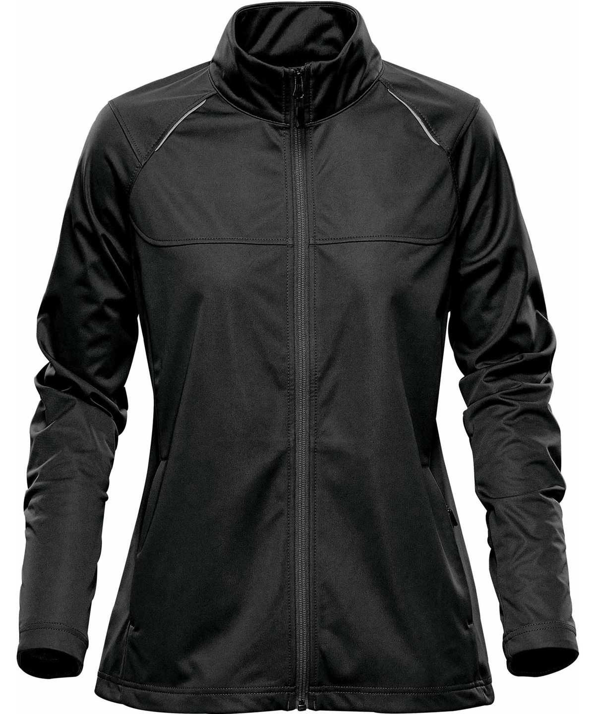ST188_Black_FT Women's Greenwich lightweight softshell - Image 1