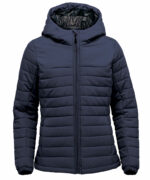 Women’s Nautilus quilted hooded jacket - Image 3