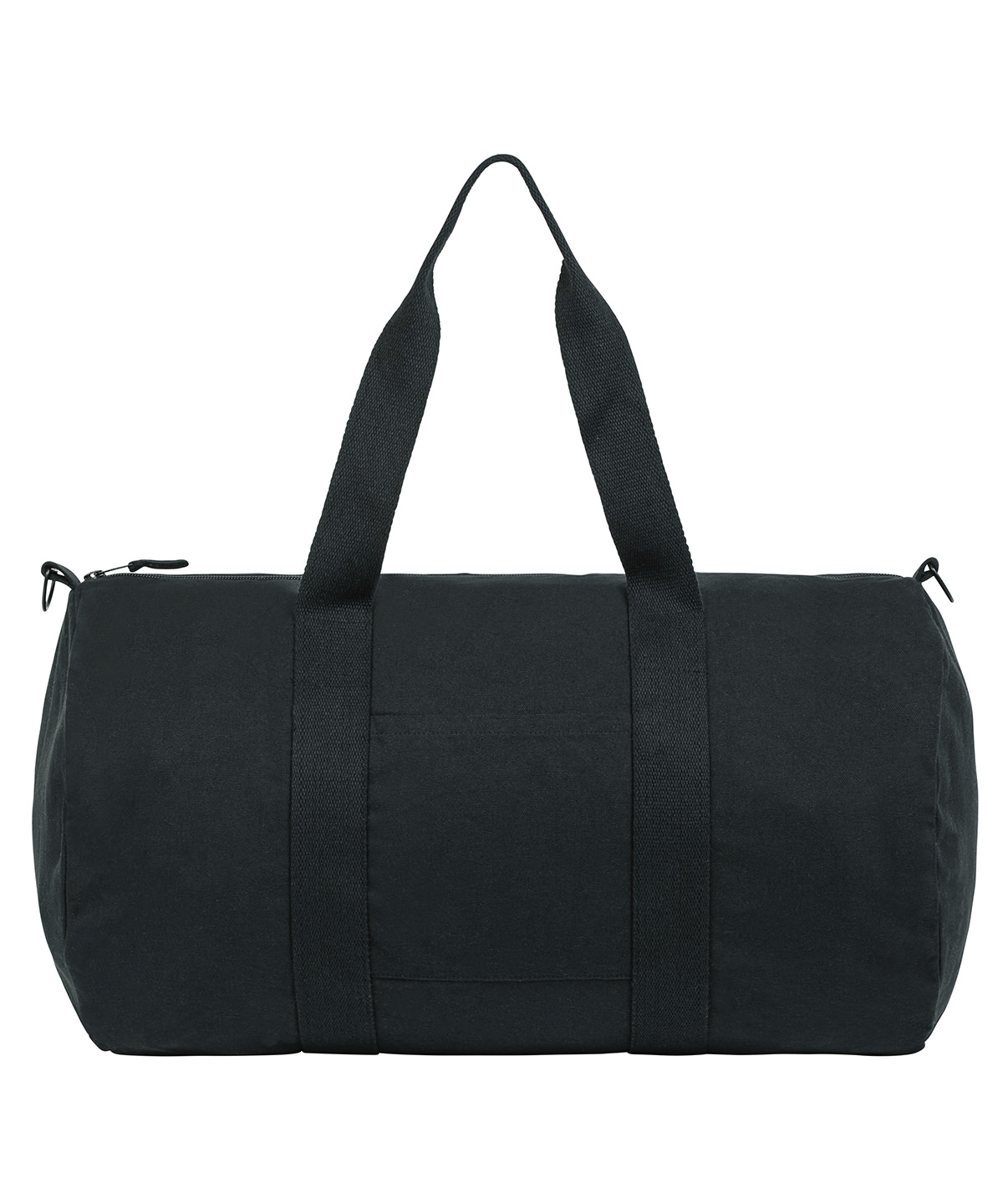 SX162_Black_FT Duffle bag with canvas fabric (STAU892) - Image 1