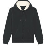 Unisex Hygger sherpa zip-through sweatshirt (STSU956)