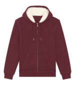 Unisex Hygger sherpa zip-through sweatshirt (STSU956) - Image 2