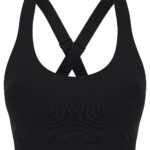Medium impact core bra