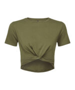 Women's TriDri® twist crop top - Image 3
