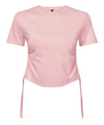 Women's TriDri® ruched crop top - Image 2