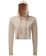 Women's TriDri® cropped hooded long sleeve t-shirt - Image 3