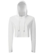 Women's TriDri® cropped hooded long sleeve t-shirt - Image 5