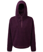 Women's TriDri® sherpa ¼ zip hoodie - Image 3