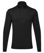 Men's TriDri® recycled long sleeve brushed back ¼ zip