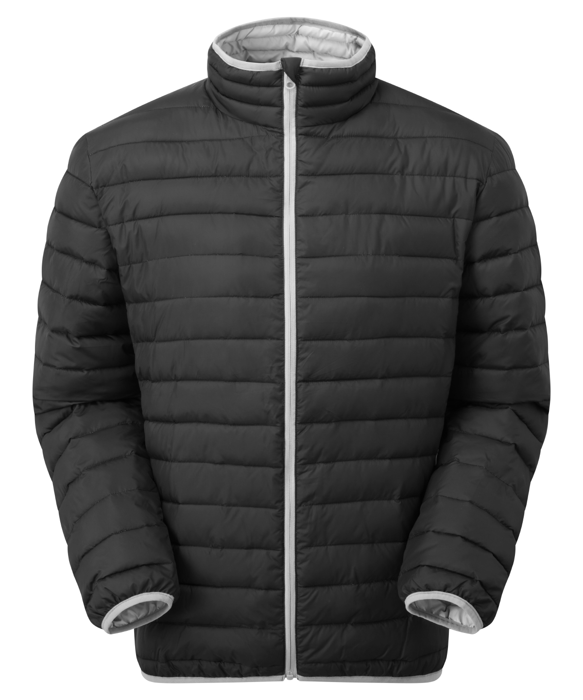 TS041_Black_LightGrey_FT Traverse padded jacket - Image 1
