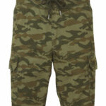 Men’s camo cargo utility shorts