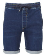Men’s denim drawstring shorts - Image 2