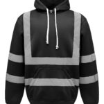Hi-vis pull-over hoodie (HVK05)