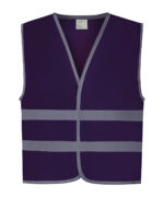 Hi-vis reflective border kids waistcoat (HVW102CH) - Image 7