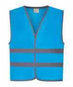 Hi-vis reflective border kids waistcoat (HVW102CH) - Image 10