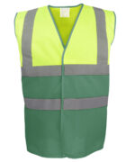 Hi-vis two-tone waistcoat (HVW122) - Image 5