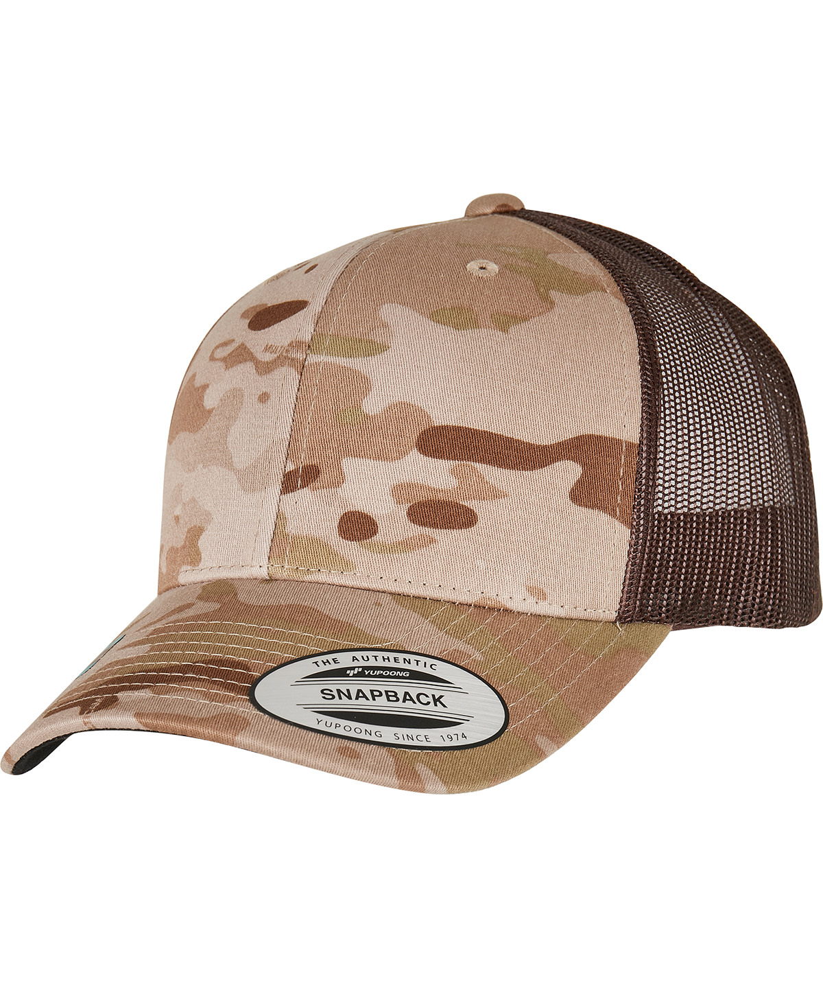 YP131_Arid_Brown_FT Retro trucker Multicam® (6606MC) - Image 1