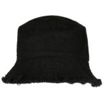 Open edge bucket hat