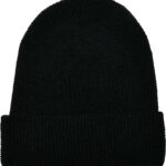 Recycled yarn waffle knit beanie (1505RY)