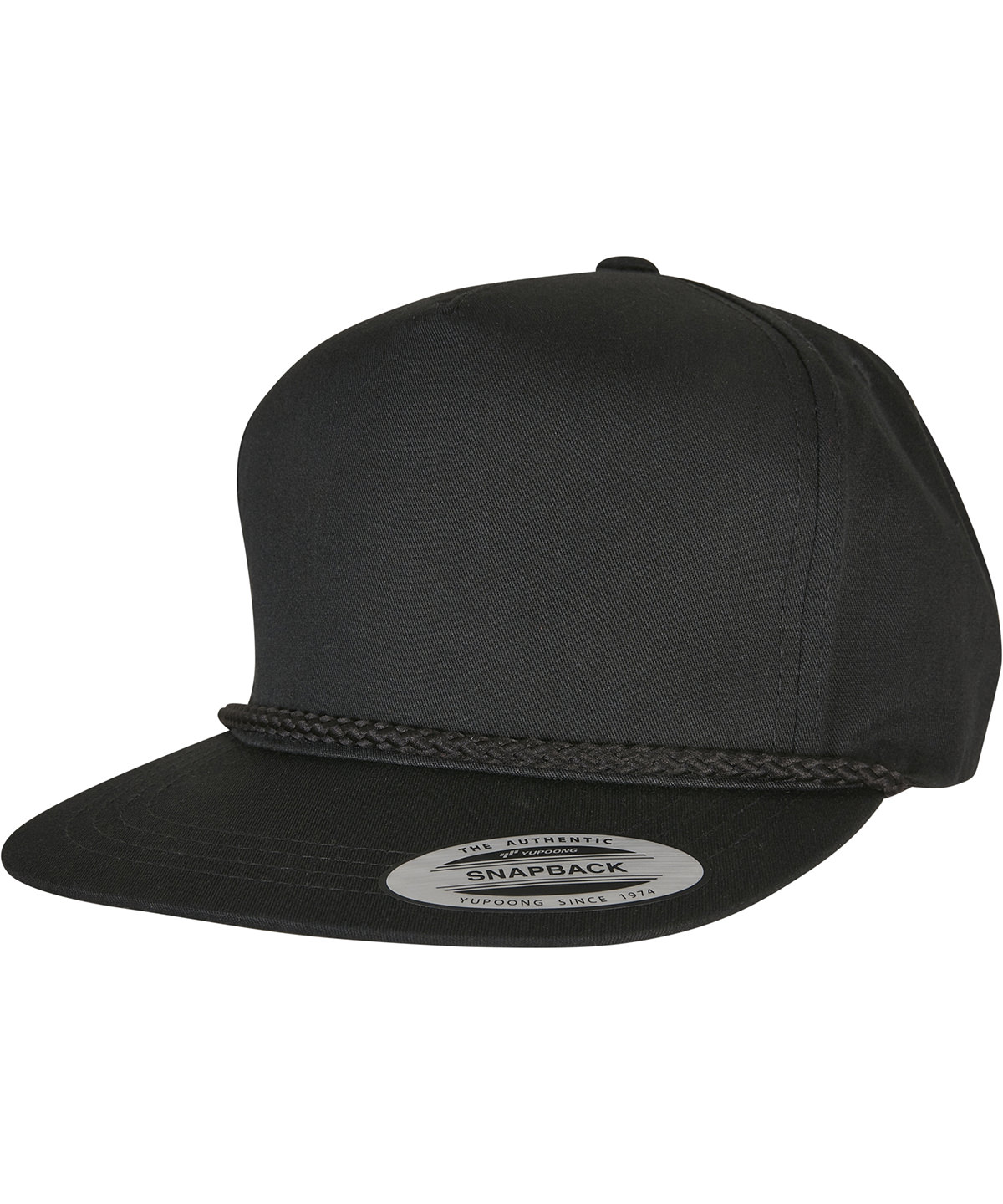 YP207_Black_FT YP Classics® classic poplin golf cap (6002) - Image 1