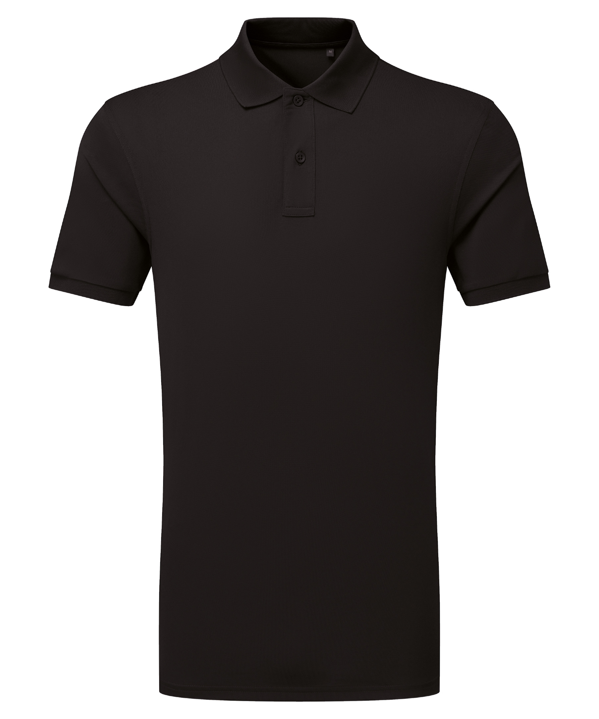 AQ001_Black_FT PRINTGUARD recycled polyester polo - Image 1