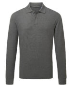 Men's classic fit long sleeved polo - Image 2