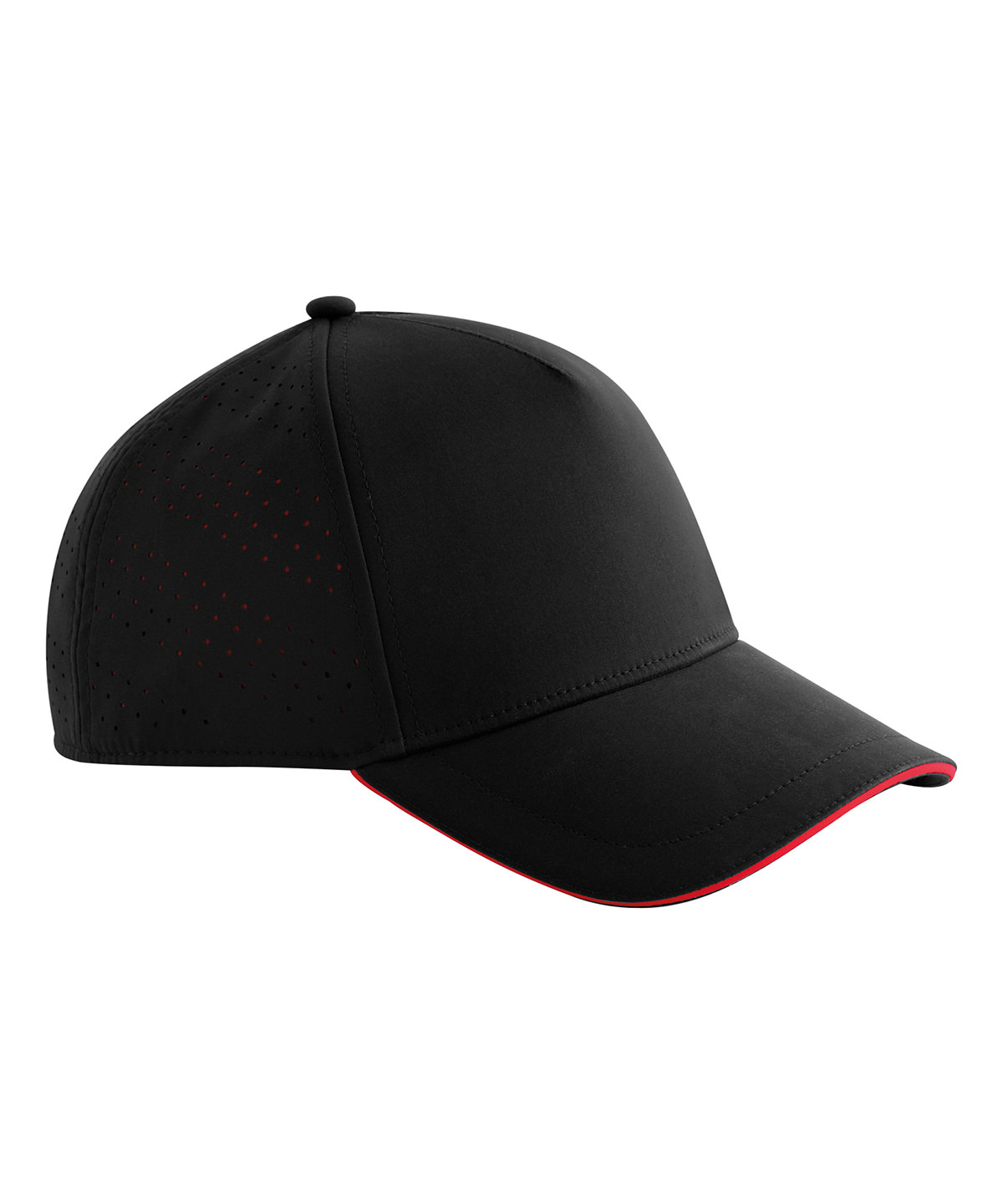 B155R_Black_Red_FT Accelerate cap - Image 1