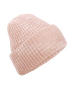Chunky knit reverse patch beanie - Image 4