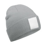 Appliqué patch beanie