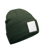 Appliqué patch beanie - Image 4