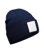 Appliqué patch beanie - Image 5