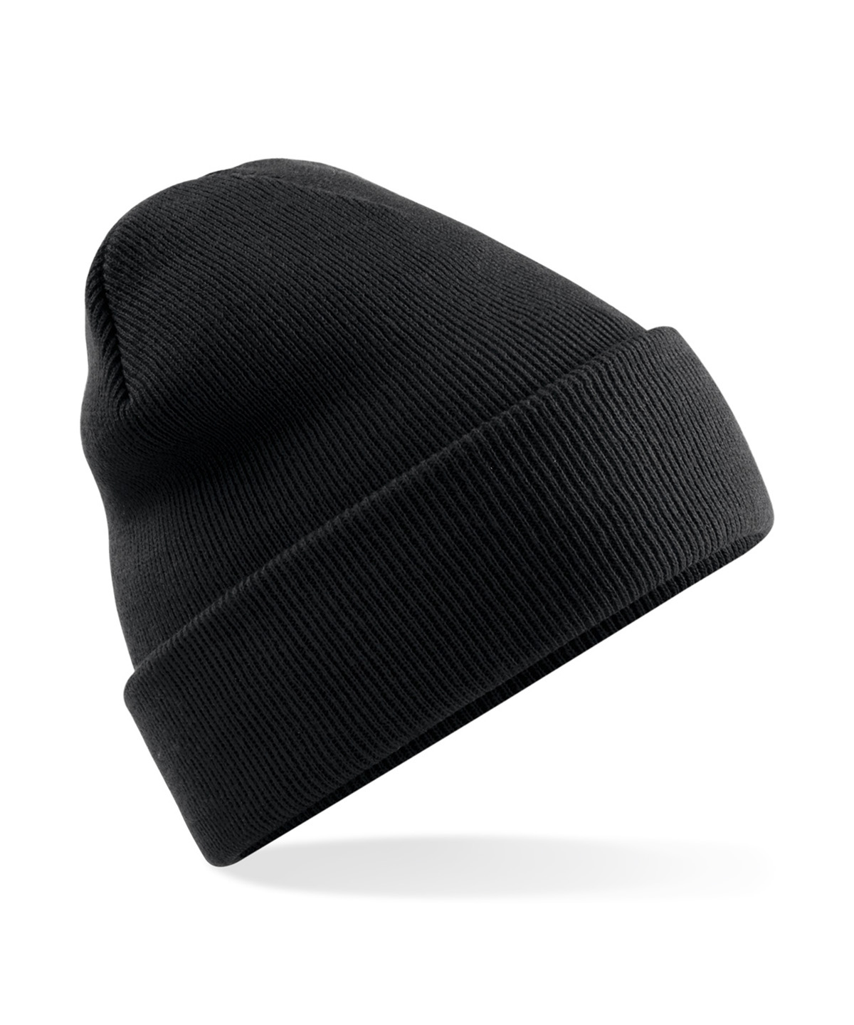 B375R_Black_FT Polylana® original cuffed beanie - Image 1