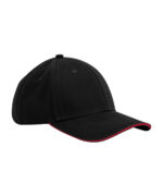 EarthAware® classic organic cotton 6-panel cap – sandwich peak - Image 2