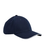 EarthAware® classic organic cotton 6-panel cap – sandwich peak - Image 5
