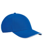 EarthAware® classic organic cotton 5-panel cap – sandwich peak - Image 3
