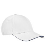 EarthAware® classic organic cotton 5-panel cap – sandwich peak - Image 7