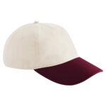 Contrast peak leisure cap