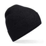 Organic cotton fine knit beanie