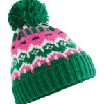 Retro ski beanie