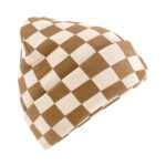 Checkerboard beanie
