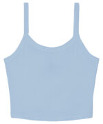 Women’s micro rib spaghetti strap tank - Image 2