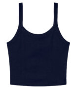 Women’s micro rib spaghetti strap tank - Image 4