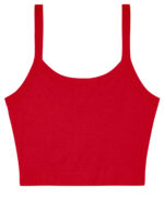 Women’s micro rib spaghetti strap tank - Image 6