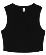 Women’s micro rib muscle crop tank - Image 2