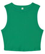 Women’s micro rib muscle crop tank - Image 3